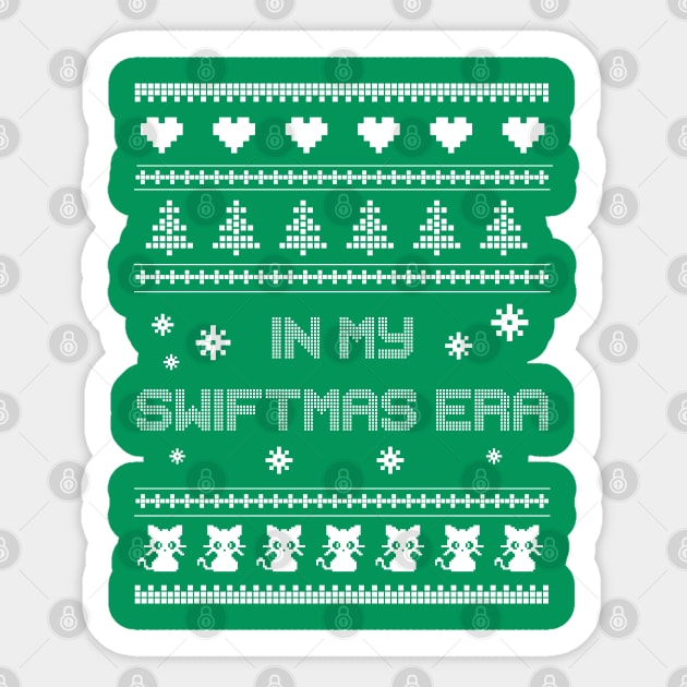 in my swiftmas era Sticker by Venus Print